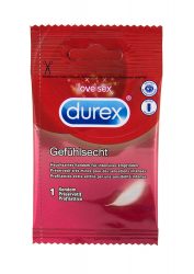 Durex Gefühlsecht Kondom, 1er Pack gratis statt 0,99€ dank Direktabzug @Amazon