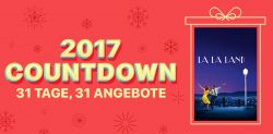 itunes: countdown 2017 – jeden Tag 24h ein Film oder Bundle günstig oder gratis. z.B. heute den Film „La La Land“ für 3,99€ zum Kauf