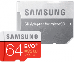 [Lokal in Berlin] Gravis: Samsung micro SD EVO Plus 64 GB Klasse 10, inkl. SD-Adapter  für 11,99 Euro [ Idealo 23,49 Euro ]