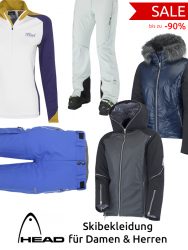 Outlet46: Head Winterbekleidung um bis zu 90% reduziert z.B. HEAD Hakuba INSL Damen Ski-Jacke für nur 39,99 Euro statt 64,99 Euro bei Idealo (auch Outlet46)