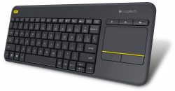 Saturn: LOGITECH K400 Plus Touch Wireless Tastatur in schwarz oder in weiß für nur 19 Euro statt 32,88 Euro bei Idealo