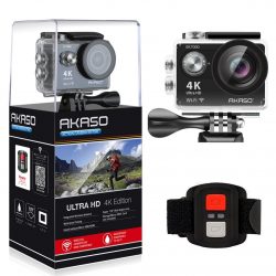 Amazon: AKASO 4K Action Sport Camera mit WIFI Funktion mit Gutschein für nur 39,59 Euro statt 65,99 Euro