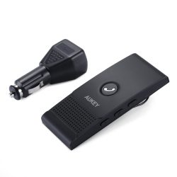 Amazon – AUKEY Bluetooth Wireless Auto Freisprechanlage Car-Kit mit Autoladegerät durch Gutscheincode für 4,99€ statt 9,99€