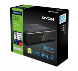 Amazon – Dyon LIBERTY D840024 DVB-T2 HD Receiver mit Irdeto Entschlüsselung (freenet TV, H.265/HEVC, HDMI, USB, LAN) für 26,44€ (48,84€ PVG)
