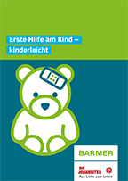 Broschüre   Erste Hilfe am Kind  kostenlos bestellen oder als PDF Datei downloaden @Barmer