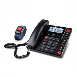 Mediamarkt: Fysic FX-3950 Kabelgebundenes Seniorentelefon (zusätzlich mit kabellosem Alarmknopf) für nur 32 Euro statt 129 Euro bei Idealo
