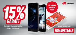 15% Rabatt auf Huawei Smartphones mit Gutscheincode @Notebooksbilliger z.B. HUAWEI Y7 5,5 Zoll 16GB Android 7.0 Dual SIM für 126,65 € (161,47 € Idealo)