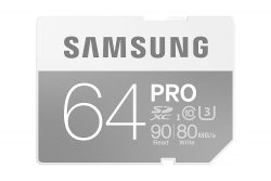 Amazon – Samsung Speicherkarte SDXC 64GB PRO für 24,91€ (43,49€ PVG)