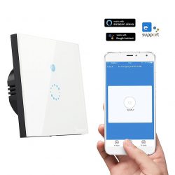 Amazon – Sonoff Touch Luxus Glasplatte LED Lichtschalter WLAN Wifi Smart Home durch Gutscheincode für 8,99€ statt 17,99€
