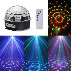 Discokugel, CroLED 12W Partylicht LED RGB für 13,99€ statt 27,99€ dank Gutscheincode @Amazon