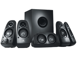 Logitech Z506 5.1 Surround 3D Stereo Laut­spre­cher­sys­tem mit Subwoofer für 49 € (72,85 € Idealo) @Saturn
