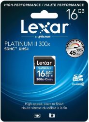Mediamarkt: LEXAR Platinum II SDHC Speicherkarte 16 GB für nur 5 Euro statt 10,98 Euro bei Idealo