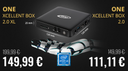 ONE Xcellent Box 2.0 für 119,10 € (165,94 € Idealo) und ONE Xcellent Box 2.0 XL für 157,98 € (215,94 € Idealo) @One.de