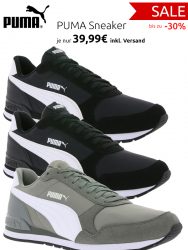 Outlet46: PUMA ST Runner v2 Sneaker in 3 Farben für nur je 39,99 Euro statt 48,71 Euro bei Idealo