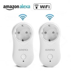 Amazon – 2 Stück Opard Smart Plug Wifi Steckdose (funktioniert mit Amazon Alexa) durch Gutscheincode für 20,99€ statt 28,99€