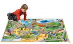 Amazon:  House of Kids 11227-E3 – Playmat Quadri Zoo Connect Spielteppich für 25,82 Euro [ Idealo 56,78 Euro ]