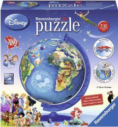 Amazon und ToysRUs: Ravensburger 3D Puzzle Disney Globus 180 Teile für nur 15 Euro statt 38,79 Euro bei Idealo