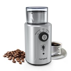 Homgeek elektrische Kaffeemühle für Kaffeebohnen, Nüsse, Gewürze etc. für 25,89€ inkl. Versand statt 36,99€ @Amazon