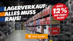 KfzTeile24: Lagerverkauf – Alles muss raus! 12% Rabatt auf fast alles ohne MBW