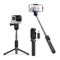 TraTronics Selfie Stick/Stativ für Smartphones, Action Cams mit Bluetooth 3.0, FB und Akku für 14,99€ statt 19,99€ mit Gutschein @Amazon