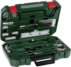 Voelkner – Bosch Accessories Heimwerker Werkzeugset im Koffer 110teilig durch Gutscheincode für 34,44€ (65,59€ PVG)