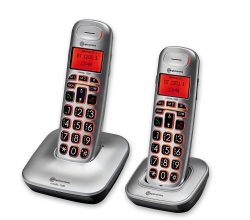 Amazon (nur Vorbestellung!) – Amplicomms BigTel 1202 schnurloses Telefon mit zusätzlichem Mobilteil für 12,99€ (83,59€ PVG)