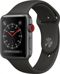 Cyberport – Apple Watch Series 3 LTE Space Grau für 369€ (412,23€ PVG)