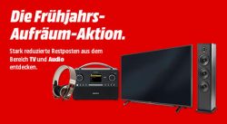 Frühjahrs-Aufräum-Aktion (TV/Audio Restpostenverkauf) @Media-Markt z.B. ROBERTS Stream 205 DAB+ Radio für 187 € (229 € Idealo)