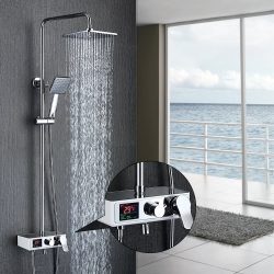 Homelody 3-Funktion Duschsystem mit Wassertemperaturen Display für 141,99€ statt 180,99€ mit Gutschein @Amazon