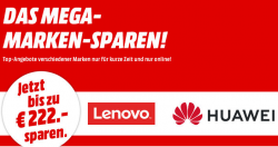 Mega-Marken-Sparen (Lenovo, JBL, Huawei…) @Media-Markt z.B. LENOVO IdeaCentre 510S Desktop PC für 319 € (399 € Idealo)