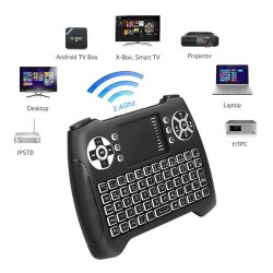 Amazon: ANEWKODI Beleuchtete Tastatur mit Touchpad-Maus für Smart TV, IPTV, Android TV Box usw. mit Gutschein für nur 9,99 Euro statt 18,99 Euro