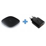 Amazon: AUKEY Quick Charge 3.0 USB Ladegerät + AUKWEY Wireless Charger Lade-Pad  für 13,79 Euro mit Gutschein statt 42,98 Euro