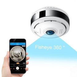 Amazon: FREDI IP Wlan 360 Grad Dome Überwachungskamera mit Gutschein für nur 31,79 Euro statt 52,99 Euro