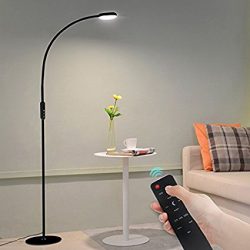 Amazon: Tonffi Stehlampe LED dimmbar 9W Touch-Schalter 720LM mit Fernbedienung für 59,99 Euro statt 69,99 Euro