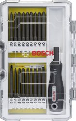 Bosch Bit-Set 37teilig mit Schlitz, Kreuzschlitz, TORX… inkl. Spanner für 14,99 € (24,00 € Idealo) @Voelkner