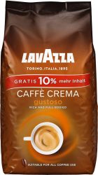 Mediamarkt: Lavazza Caffe Crema Gustoso Bohnen (1,1 kg) und Lavazza Caffe Crema Dolce Bohnen (1,1 kg) für nur je 9 Euro statt 13,99 Euro bei Idealo