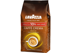 Mediamarkt: LAVAZZA Kaffeebohnen Caffe Crema Dolce und Caffè Crema Classico 1kg + 10% mehr Inhalt für nur je 9,90 Euro statt 15,02 Euro bei Idealo