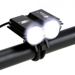 Amazon: Ncinet 5000 Lumen wiederaufladbare LED Fahrradbeleuchtung Wasserdicht IPX4 mit Gutschein für nur 9,97 Euro statt 39,99 Euro