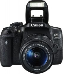 CANON EOS 750D Kit DFIN III Spiegelreflexkamera 24,2 MP mit Objektiv 18-55 mm für 433 € (507,98 € Idealo) @Media-Markt