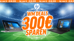 HP Notebooks WM Deals @Notebooksbilliger z.B. HP 255 G6 SP 2RR65EA Business Notebook ab 299 € (392,56 € Idealo)