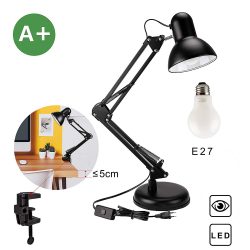 Amazon: Aglaia verstellbare Schreibtischlampe mit E27 Sockel LED Glühbirne mit Gutschein für nur 9,99 Euro statt 16,99 Euro