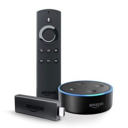 Amazon Prime: Fire TV Stick mit Alexa-Sprachfernbedienung + Echo Dot für nur 59,98 Euro statt 79,98 Euro bei Idealo