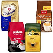 Amazon Prime: Verschiedene Kaffee Sorten reduziert wie z.B. Lavazza Caffe Crema Classico mit 10% mehr Inhalt 1,1 kg für nur 9,79 Euro statt Euro bei 13,99...