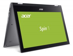 Amazon: Acer Spin 1 SP111-32N-C9Q9 Multi-Touch Convertible Notebook für nur 279 Euro statt 377,53 Euro bei Idealo