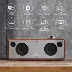 Amazon: GGMM M3 WLAN Bluetooth Multiroom Lautsprecher in 4 verschiedenen Farben mit Gutschein für nur 79,99 Euro statt 159,99 Euro