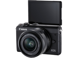 Kamera- und Zubehör-Sale @Media-Markt z.B. CANON EOS M100 Kit Systemkamera für 299 € (387,21 € Idealo)