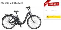 Poco: PROPHETE  e8.3 Alu-City Akku-Fahrrad 28 nur 699€ statt idealo ab 1000€