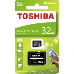 Toshiba M203 / EA 32GB 100 MB/s Micro SD Speicherkarte für 8,99 € (15,41 € Idealo) @eBay (Saturn)