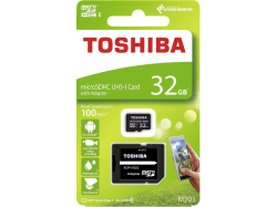 Toshiba M203 Micro SD Speicherkarte 32GB 100 MB/s für 8 € (14,87 € Idealo) @Saturn & Amazon