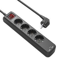 Amazon – RAVPower 4-Fach Steckdosenleiste mit 2 iSmart USB für 9,99 € statt 19,49 €
